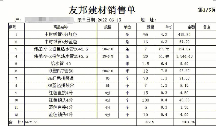 装修材料清单品牌（装修材料清单一览表）