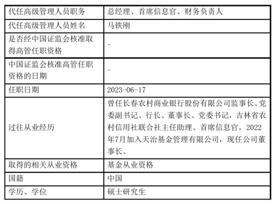 公募高管频繁变动！履职6年后，这家基金公司总经理离职，曾是基金老将